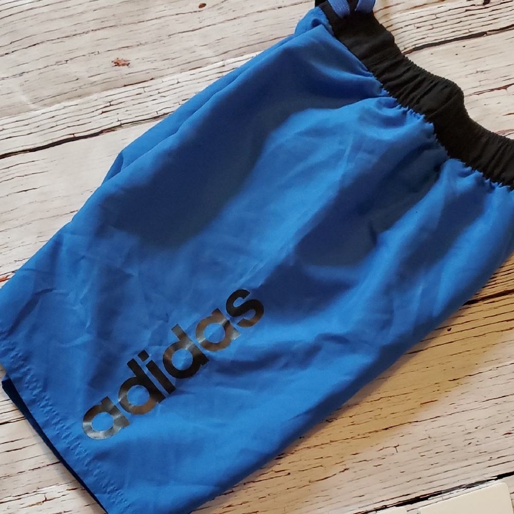 Adidas Kids Blue Swim Trunks